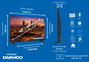 Daewoo 65VB56QV Smart TV QLED 4K UHD 65 pulgadas