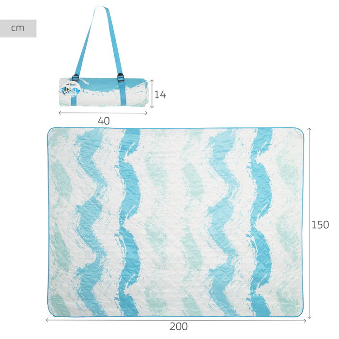 Aktive Alfombra Playa 200x150cm