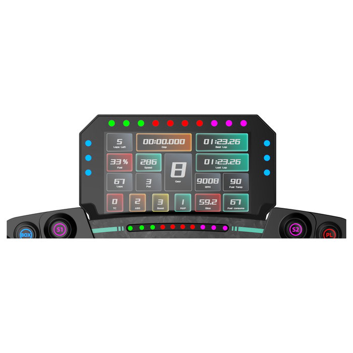 Moza Racing RS072 / CM2 Racing Dash Negro Moza Racing RS072 / CM2 Racing Dash Negro