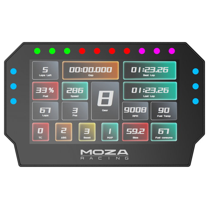 Moza Racing RS072 / CM2 Racing Dash Negro Moza Racing RS072 / CM2 Racing Dash Negro