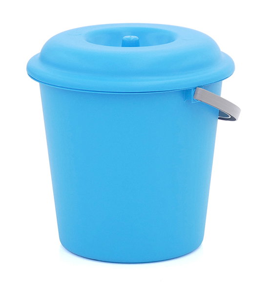 PLASTIKEN Cubo de basura Nature 16 L azul 6416L-AZU PLASTIKEN Cubo de basura Nature 16 L azul 6416L-AZU