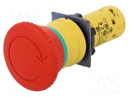 SCHNEIDER ELECTRIC Interruptor de emergencia Harmony XB7 de 22mm rojo NC