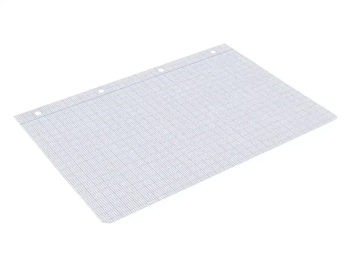 Liderpapel Recambio A4 100 Hojas 75g Milimetrado 2 mm Sin Margen 4 Taladros