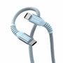 Verbatim Cable Magnético USB-C a USB-C 100W Azul 1,20 m