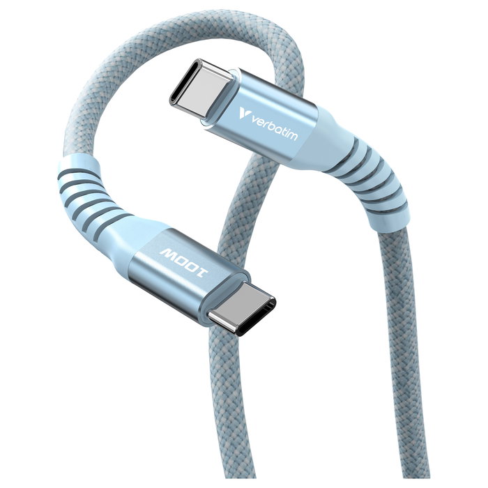 Verbatim Cable Magnético USB-C a USB-C 100W 1,2 m Azul Verbatim Cable Magnético USB-C a USB-C 100W 1,2 m Azul