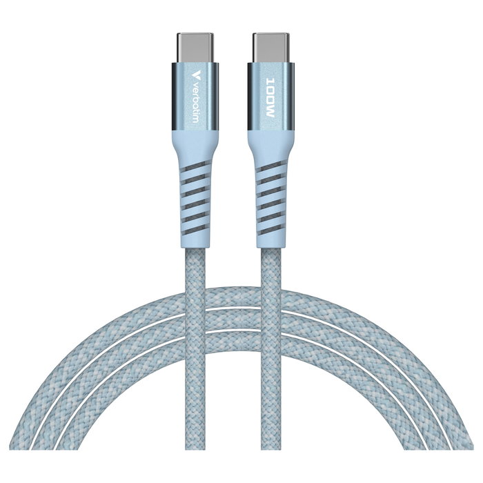 Verbatim Cable Magnético USB-C a USB-C 100W 1,2 m Azul Verbatim Cable Magnético USB-C a USB-C 100W 1,2 m Azul
