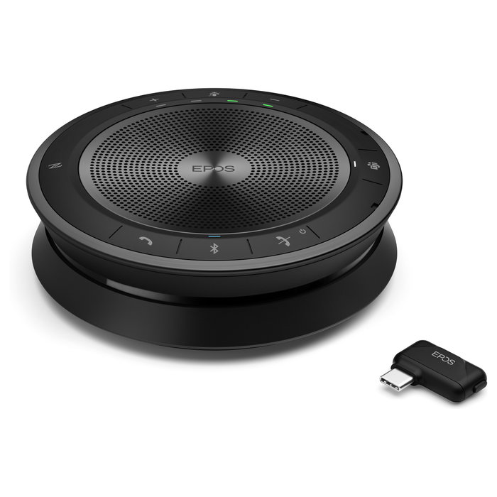 EPOS EXPAND 40T Altavoz de Conferencias Bluetooth, Portátil, USB, con Micrófono y Reducción de Ruido, Negro y Gris EPOS EXPAND 40T Altavoz de Conferencias Bluetooth, Portátil, USB, con Micrófono y Reducción de Ruido, Negro y Gris