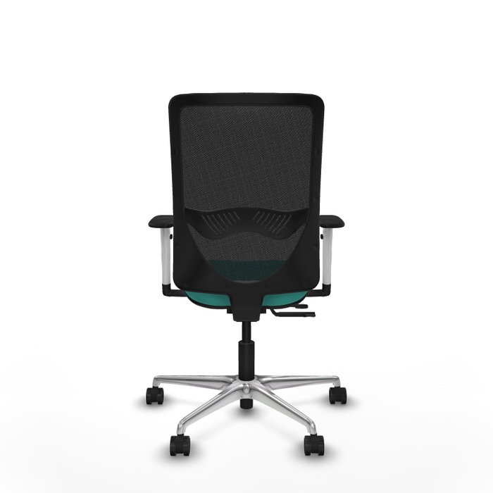 PIQUERAS Y CRESPO Silla de oficina Zulema con mecanismo Sincro/Traslack, Turquesa y Negro PIQUERAS Y CRESPO Silla de oficina Zulema con mecanismo Sincro/Traslack, Turquesa y Negro