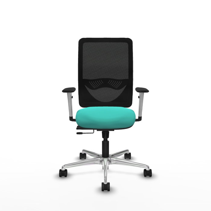 PIQUERAS Y CRESPO Silla de oficina Zulema con mecanismo Sincro/Traslack, Turquesa y Negro PIQUERAS Y CRESPO Silla de oficina Zulema con mecanismo Sincro/Traslack, Turquesa y Negro