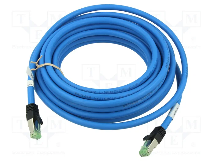 GOOBAY Patch cord S/FTP Cat 6a 7,5m azul