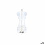 Quid Molinillo Acrílico Hábitat 15 cm (12 Unidades) Transparentes