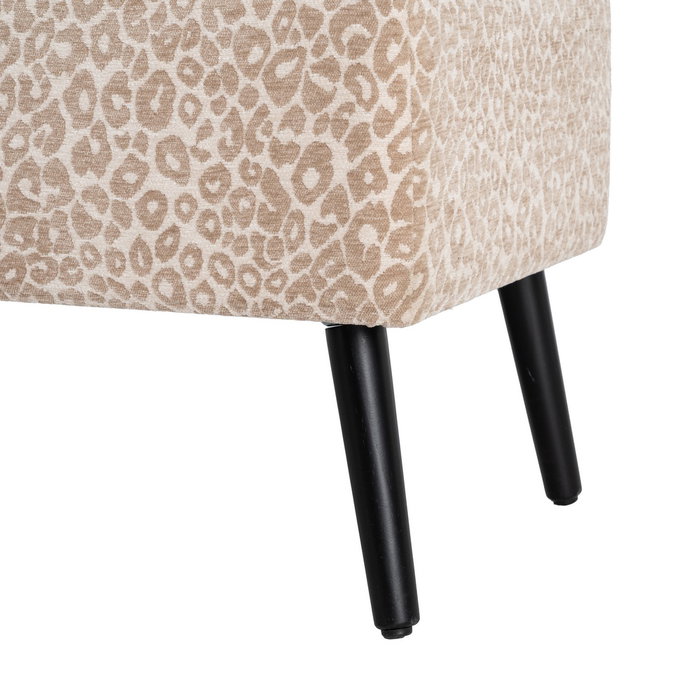 Banco Baúl Crema-Beige Dm-Tejido 100 X 40 X 44 cm