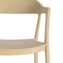 Silla Apilable Caqui Pp Contract 52 X 52 X 80 cm (Set de 2)