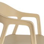 Silla Apilable Caqui Pp Contract 52 X 52 X 80 cm (Set de 2)