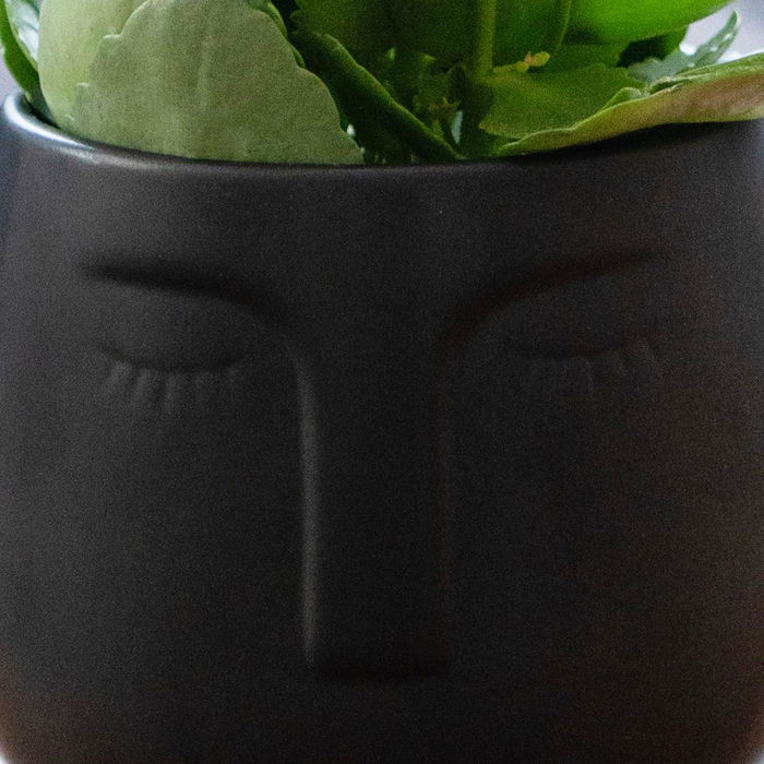 Macetero Caras Cerámico Moa Vinthera 13,5x13 cm (12 Unidades)