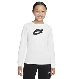Camiseta de Manga Corta Infantil Nike CZ1260-100 Blanco
