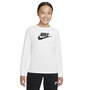 Camiseta de Manga Corta Infantil Nike CZ1260-100 Blanco