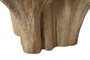 DKD Home Decor Mesa de Comedor Raíz de Teca 160x160x76