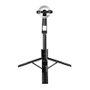 LogiLink BT0069 Palo selfie inalámbrico con trípode magnético, Negro