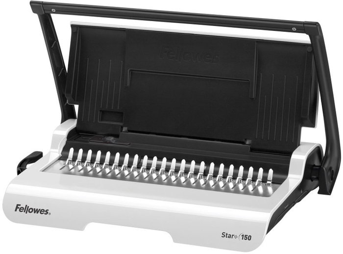 Fellowes Star+ 150 Encuadernadora de Canutillo de Plástico