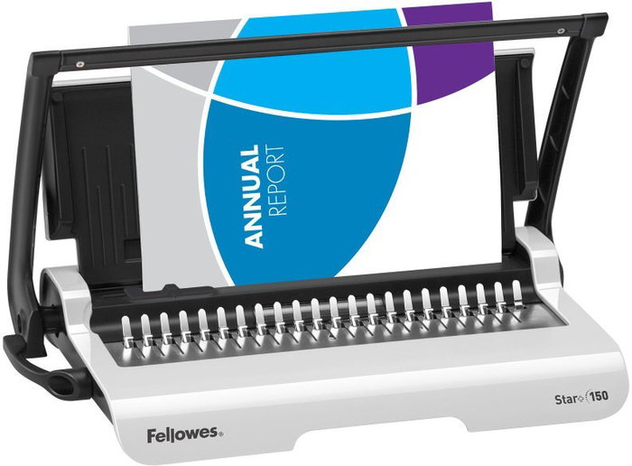 Fellowes Star+ 150 Encuadernadora de Canutillo de Plástico