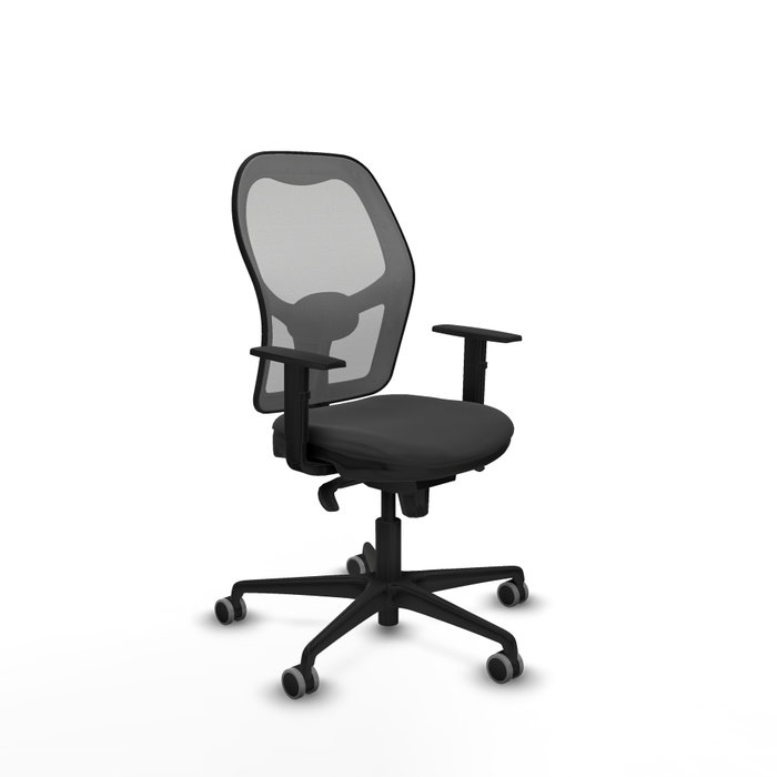 PIQUERAS Y CRESPO Silla de oficina Jorquera Gris con mecanismo Sincro PIQUERAS Y CRESPO Silla de oficina Jorquera Gris con mecanismo Sincro