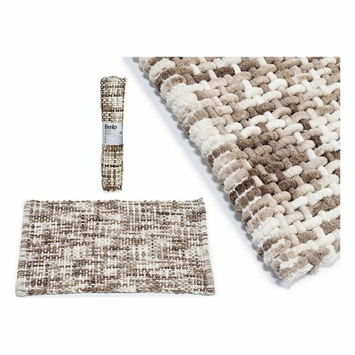 Alfombra Berilo Punto 50 x 1 x 80 cm Gris