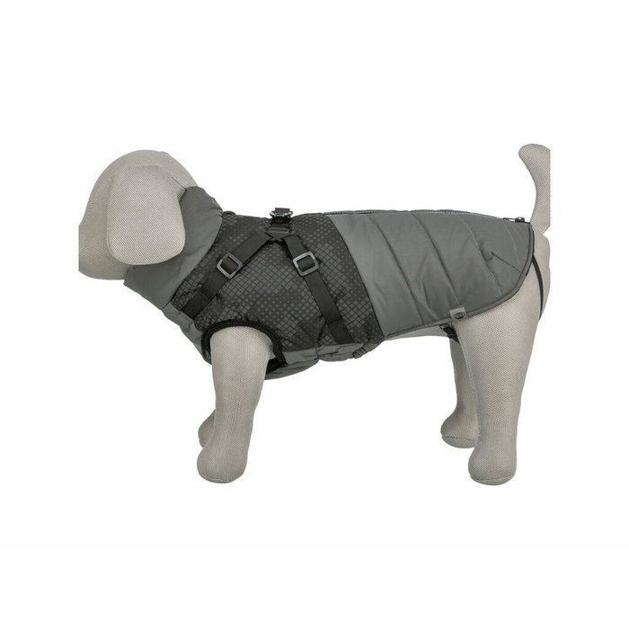 Abrigo para Perro Trixie Pontis Reflect Gris XS Abrigo para Perro Trixie Pontis Reflect Gris XS