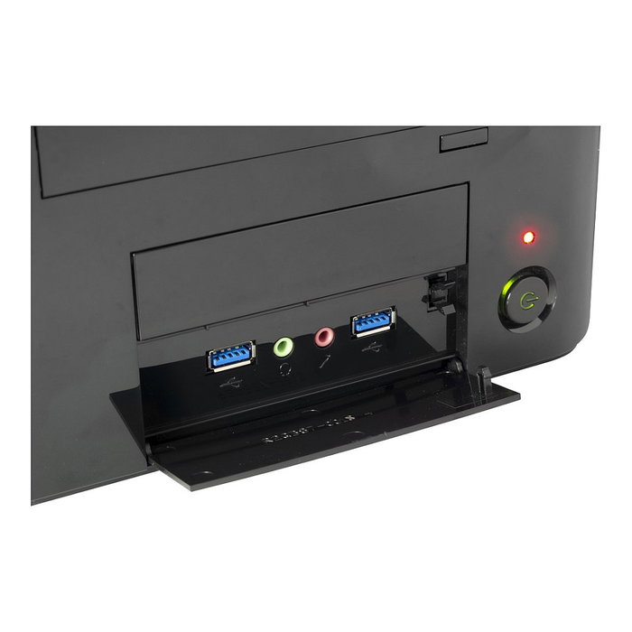 Inter-Tech MI-008 Mini ITX Negro