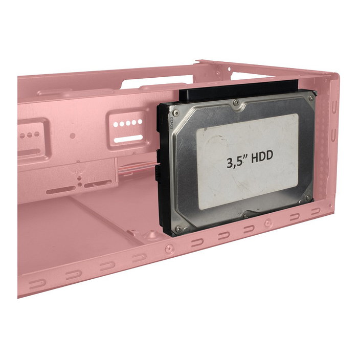 Inter-Tech MI-008 Mini ITX Negro