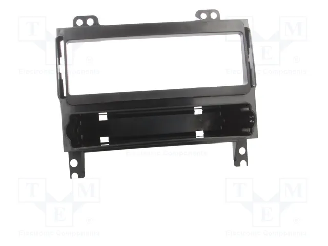 METRA Bastidor de montaje de radio para Hyundai Elantra 2007-2010, 1 DIN, Negro