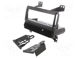 METRA Bastidor de montaje de radio para Hyundai Elantra 2007-2010, 1 DIN, Negro