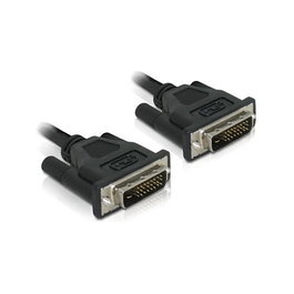 DeLOCK Cable DVI-D (24+1) macho/macho 0,5 m