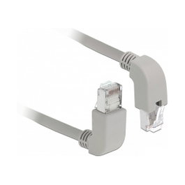 DeLOCK Cable de red RJ45 Cat.5e SF/UTP angulado 2 m