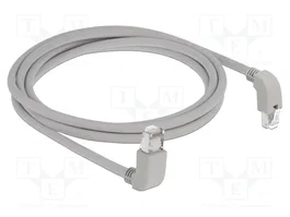 DELOCK Patch cord Cat 5e SF/UTP de 2 m con conectores RJ45 angulados