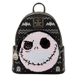 Loungefly Mochila Jack Skellington Pesadilla Antes de Navidad Disney 22,86x11,43x26,67cm