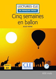 CLE-ANAYA Cinq semaines en ballon livre + CD - Nivea 1/A1