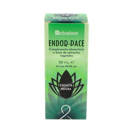 HERBOPLANET Endor-Pace Esencia Negra 50Ml - Complemento alimenticio para la relajación, el sueño y el bienestar mental con Valeriana, Manzanilla y Melisa