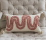 DKD Home Decor Cojín de Poliéster con Borlas 50x12x30 cm