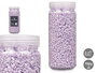 Giftdecor - Bote de Piedras Decorativas Metalizadas 2-5 mm, 700 g, Color Lila, Dimensiones 6.5x15.8x6.5 cm (Set de 12)