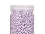 Giftdecor - Bote de Piedras Decorativas Metalizadas 2-5 mm, 700 g, Color Lila, Dimensiones 6.5x15.8x6.5 cm (Set de 12)