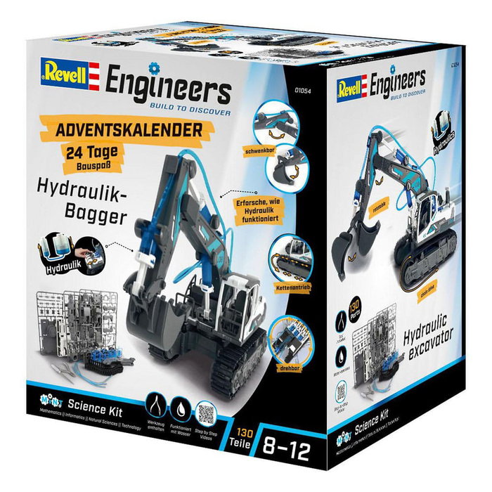 Revell Calendario de Adviento Excavadora Hidráulica Engineers