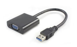 MicroConnect Adaptador USB 3.0 Tipo A a VGA, Negro USB3.0VGA