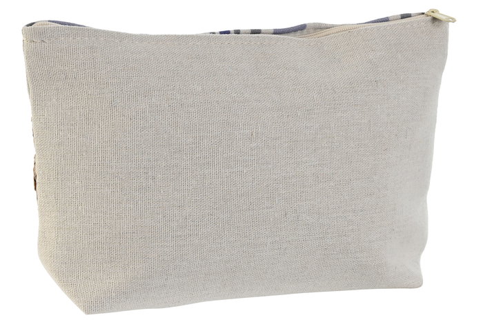 DKD Home Decor Neceser Mediterraneo Beige Lila 25 x 7 x 15 cm (2 Unidades) DKD Home Decor Neceser Mediterraneo Beige Lila 25 x 7 x 15 cm (2 Unidades)