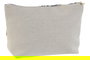 DKD Home Decor Neceser Mediterraneo Beige Lila 25 x 7 x 15 cm (2 Unidades)