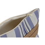 DKD Home Decor Set de 2 Neceres de Poliéster 25x7x15 cm, Surtido Beige y Lila