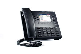Mitel 6867 Teléfono SIP con Pantalla a Color, 6 Teclas Programables, Conexión Dual Gigabit Ethernet, Audio HD y Soporte para Auriculares
