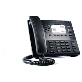 Mitel 6867i Teléfono IP SIP VoIP Negro, 9 Líneas, Pantalla LCD 8.89 cm (3.5"), 2x RJ-45 Gigabit, PoE, Cód. 80C00002AAA-A