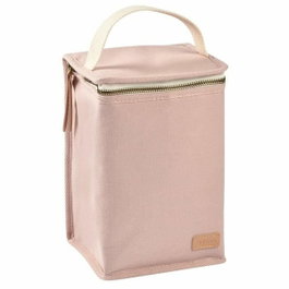 Beaba Bolsa de comida para bebés isotérmica rosa empolvado