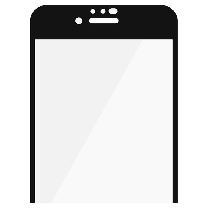 PanzerGlass E2E Protector de Pantalla para iPhone 6/7/8/SE 2020/2022 Negro Vidrio Templado